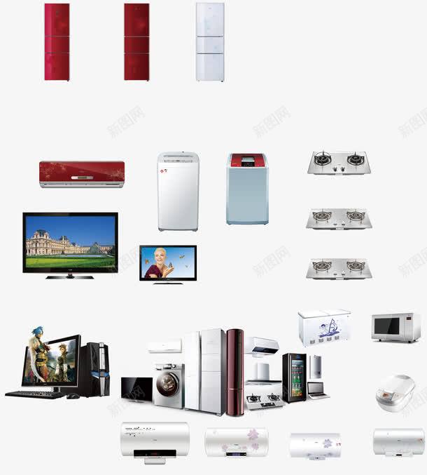 數碼電器素材寶典 免摳PNG與創意設計一站式解決方案